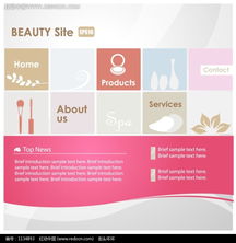 风尚前沿 打造欧美时尚产品公司的卓越网页设计模板